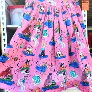 Peter Oan Inspried Print Skirt